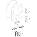 Geberit 502719011 Acanto WC-Sitz mit Abs-Auto.