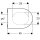 Geberit 502719011 Acanto WC-Sitz mit Abs-Auto.