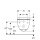 Geberit 502774008 Acanto Set WWC m. WC-Sitz, Tiefsp&uuml;ler