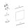 Geberit 502781001 Option Plus Square LSP, direkte Bel.