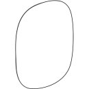 Geberit 502800001 Option Oval Lichtspiegel, ind. Bel.