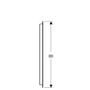 Geberit 502800001 Option Oval Lichtspiegel, ind. Bel.