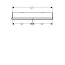 Geberit 505825007 ONE SPS, Nische u.Comf.Light, 2 T&uuml;ren