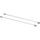Geberit 595326000 Set Relings f. Schublade, L&auml;nge 40 cm