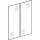 Geberit 595360000 Set T&uuml;ren f&uuml;r Option Basic