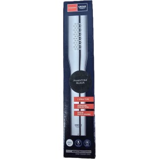GROHE 22126KF0 Handbrause Euphoria Cosmop. Stick 22126 1 Strahlart 9,5l/min phantom black
