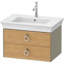 DURAVIT WT43510H5H20010 WTU wh. White Tulip,2 SK,m.Griff,410x