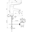 Ideal Standard BC095AA WT-Armatur CERAPLUS 2,m.B&uuml;gelgriff,