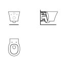 Ideal Standard e0054ma Murl-T-WC air de raccordement, AquaBlade,