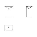 Ideal Standard e028901 Meuble lave-mains air de raccordement, 1 Hl..,