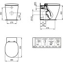Ideal Standard E052401 Stand-T-WC CONNECT, AquaBlade,