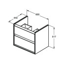 Ideal Standard e0818uk MWT armoire de base air de...
