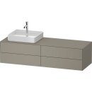 DURAVIT WT4867L92920010 Konsolen-WTU wh White Tulip...