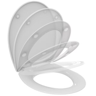Ideal Standard e131801 Siège de WC révoqué, softclosing, blanc