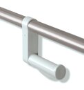HEWI toilet roll holder, Series 805, For retrofitting pure white