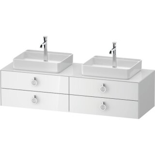 DURAVIT WT4996B85850000 Konsolen-WTU wandh. White Tulip 550x1