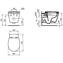 Ideal Standard k296001 wc package connect, wc rimless,