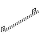 HEWI grab rail lg 900 mm, 25 mm square, Stainless steel
