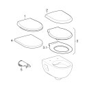 Geberit 203070600 Renova Wand-WC Tiefsp&uuml;ler