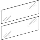 Geberit 595196000 Spiegelstreifen f&uuml;r Option Plus