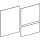 Geberit 595291000 Set Fronten f&uuml;r Mittelhochschrank