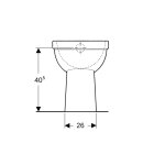 Keramag 218511000 Renova Nr.1 Comfort Flachsp&uuml;l-WC, 6l