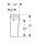 Geberit 227780600 Renova AP-SPK aufges. 2-Mengen-Sp.