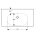 Geberit 500624012 Acanto Waschtisch m. Ablg., 90x48cm