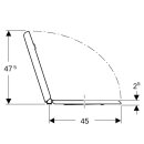 Geberit 572830000 Renova Comfort WC-Sitz, barrierefrei