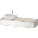 DURAVIT ZE4814L64830000 Konsolen-WTU wandh&auml;ngend...