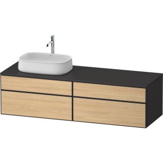 DURAVIT ZE4824L30800000 Konsolen-WTU wh Zencha 550x1600x442mm