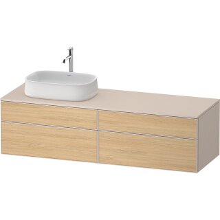 DURAVIT ZE4824L30830000 Konsolen-WTU wh Zencha 550x1600x442mm