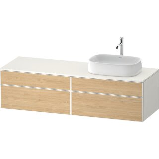 DURAVIT ZE4824R30840000 Konsolen-WTU wh Zencha 550x1600x442mm