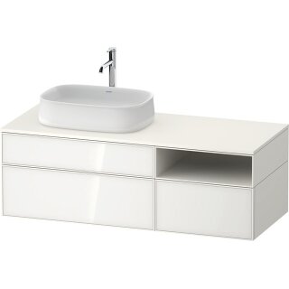 DURAVIT ZE4828064840000 Konsolen-WTU wh Zencha 550x1300x442mm