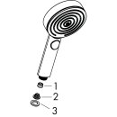 HANSGROHE 24111140 Handbrause Pulsify S 105 3jet