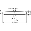 HANSGROHE 24331000 Kopfbrause Pulsify E 260 1jet