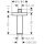 HANSGROHE 24338000 Deckenanschluss E 100mm chrom