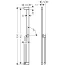 HANSGROHE 24403700 Brausestange Unica E Puro 900mm mit