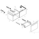 HANSGROHE 54068000 Waschtischunterschrank Xelu Q