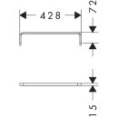 HANSGROHE 54143000 Handtuchhalter Xelu Q