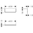 HANSGROHE 54144670 Ablage Xelu Q