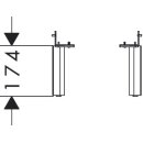 HANSGROHE 54145000 M&ouml;belf&uuml;&szlig;e Xelu Q