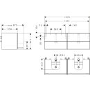 HANSGROHE 54200730 Waschtischunterschrank Xevolos E Sbma