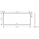 HANSGROHE 54983700 Xarita E Spiegel 1600/50