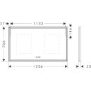 HANSGROHE 54985700 Xarita E Spiegel 1200/50