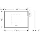 HANSGROHE 54986700 Xarita E Spiegel 1000/50