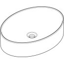 HANSGROHE 60165450 Aufsatzwaschtisch Xuniva D