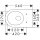 HANSGROHE 60193450 Wand WC EluPura S 540mm