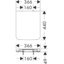 HANSGROHE 60198450 WC Sitz EluPura Q