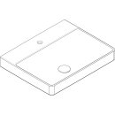 HANSGROHE 61018450 Aufsatzwaschtisch ge Xelu Q 600x480mm